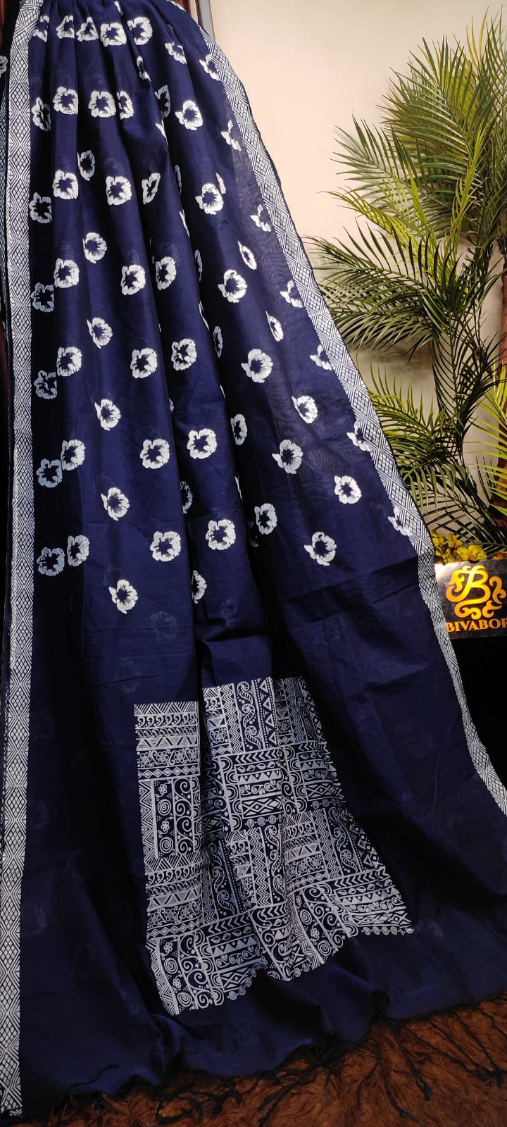 Cotton – Screen Printed Saree